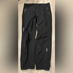 Marmot Black Rain Pants for Men